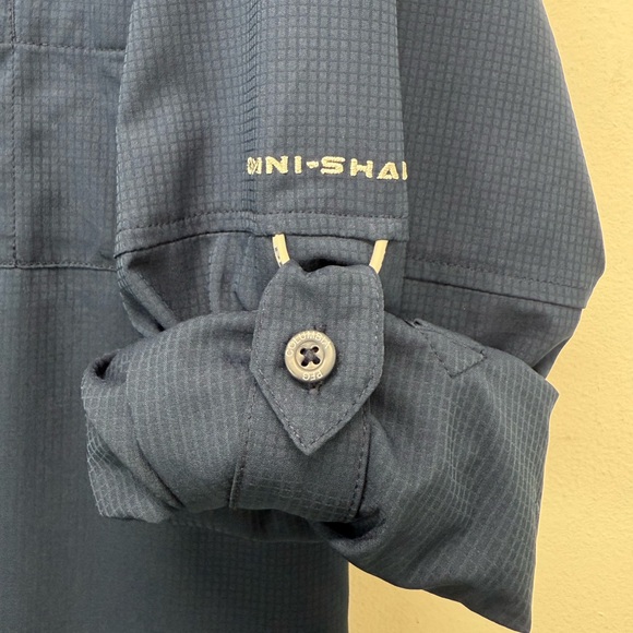 Columbia PFG size XXL Men’s Blue Button Down Long Sleeve Outdoor Fishing Shirt - Picture 10 of 10